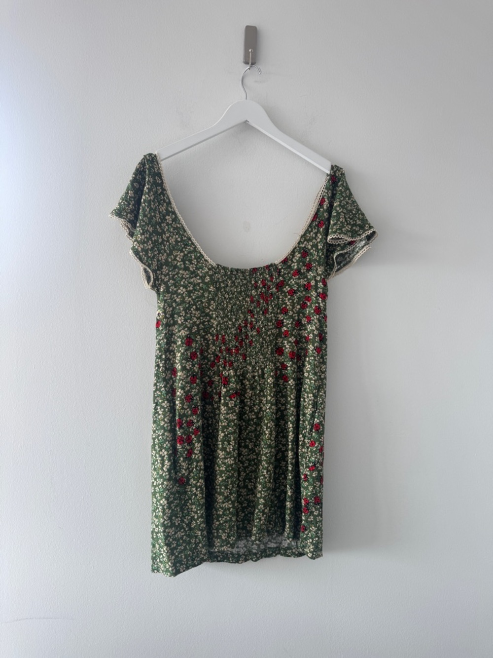 FREE PEOPLE Backroads Mini Dress L - Picture 4 of 6
